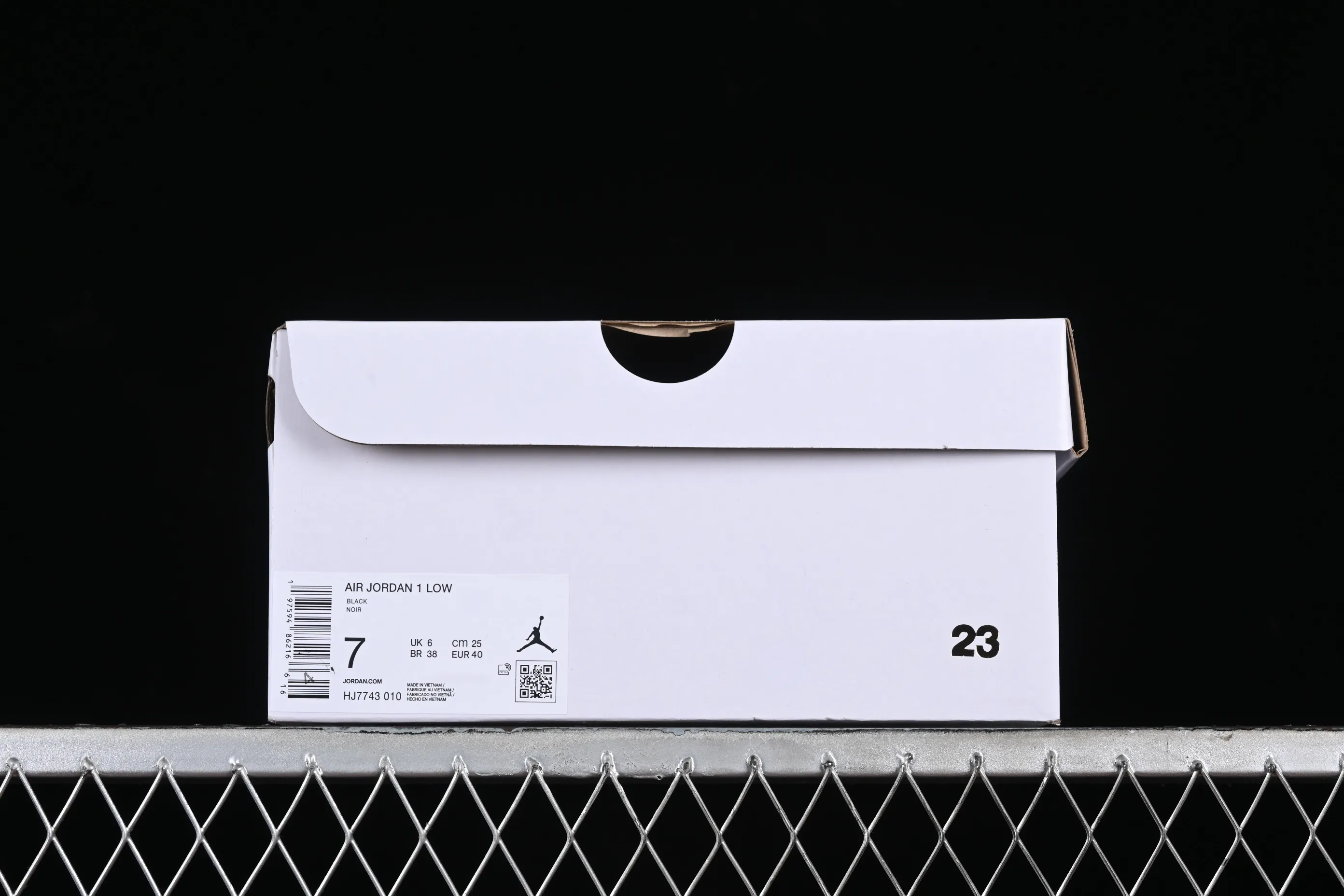 All categories Air Jordan Jordan series basketball shoes Air Jordan 1 Low Air Jordan 1 Low "Black Croc" AJ1 Joe 1 crocodile black low-top cultural casual sneakers HJ7743-010